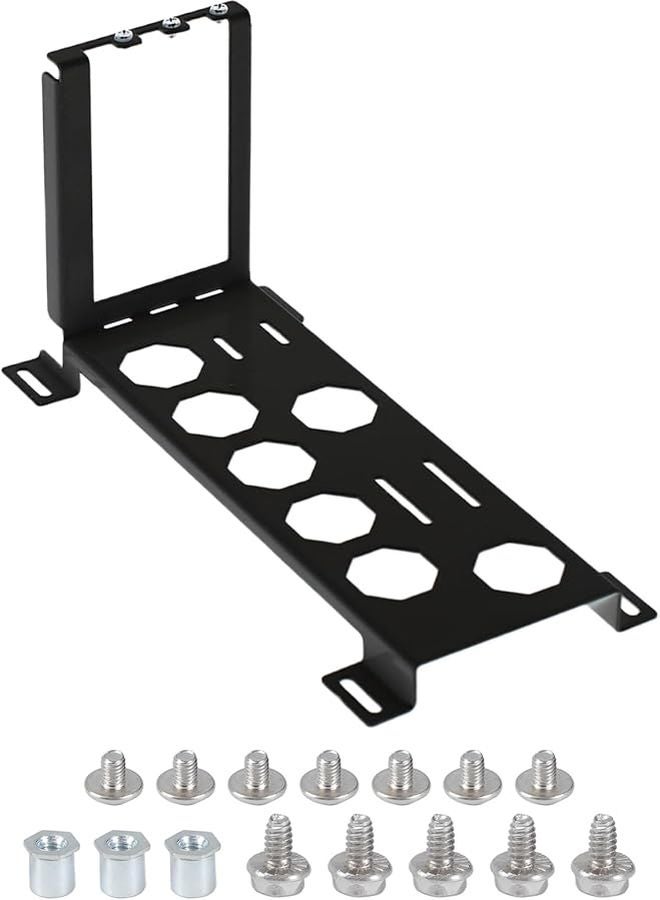 Vertical GPU Mount Reinforced Metal Construction With Graphics Card Holder - Image 1